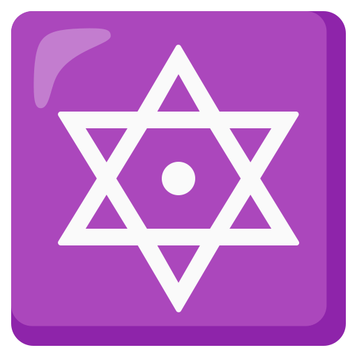 dotted six-pointed star — Google