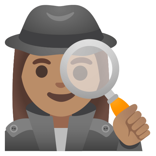 woman detective: medium skin tone — Google