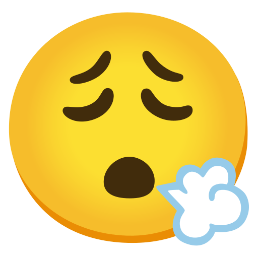 face exhaling — Google