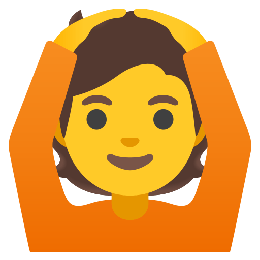 person gesturing OK — Google