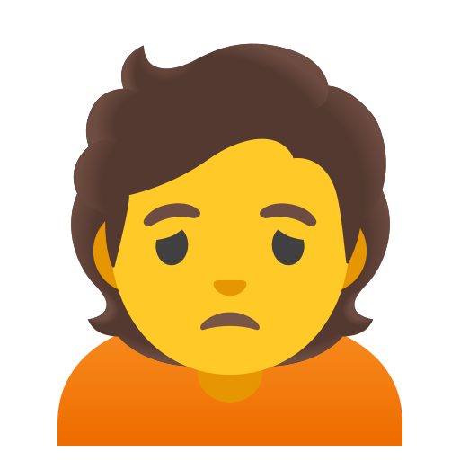 person frowning — Google