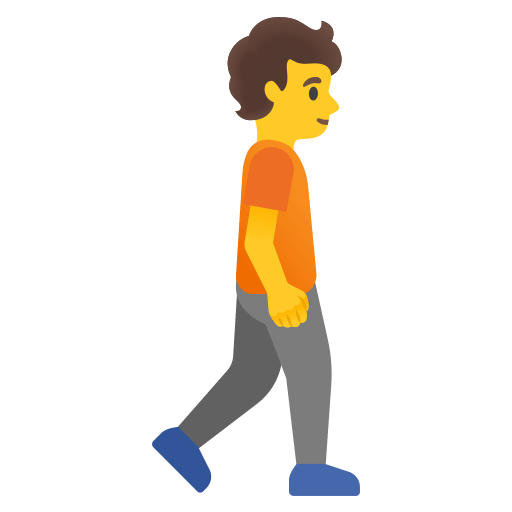 Person Walking Facing Right, the design in this release