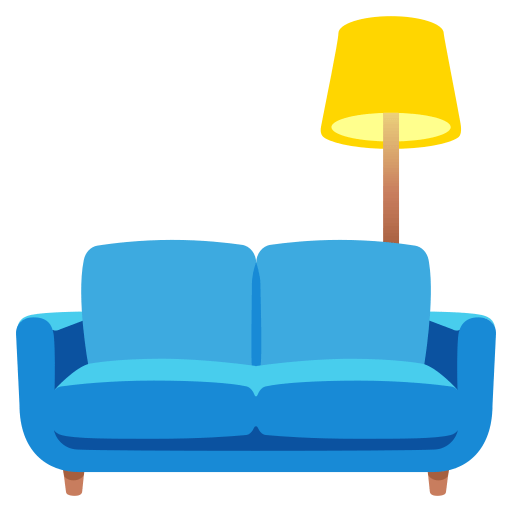 couch and lamp — Google