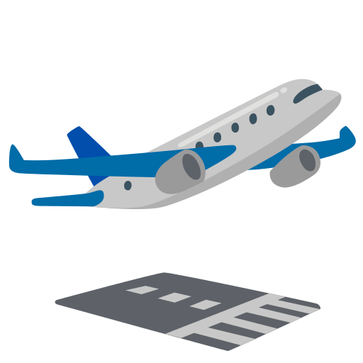 airplane departure — Google