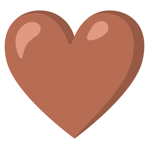 brown heart — Google