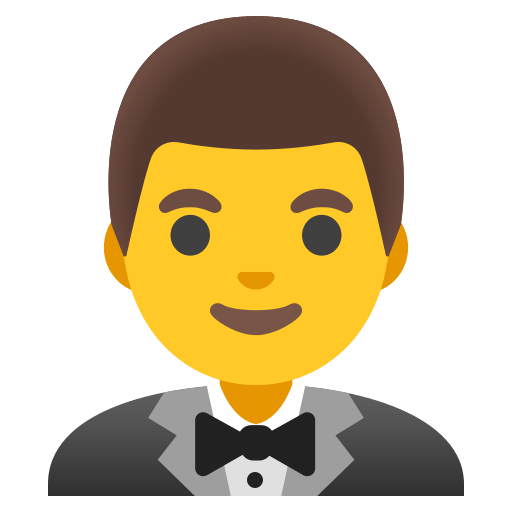 man in tuxedo — Google
