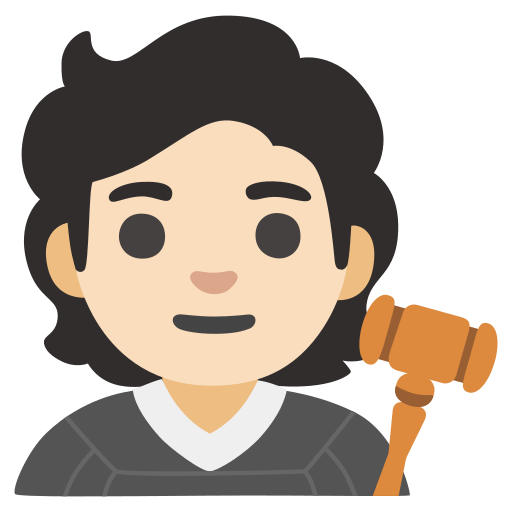 judge: light skin tone — Google