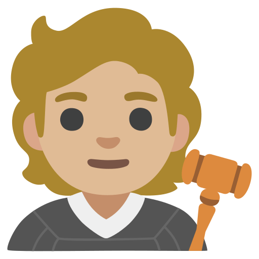 judge: medium-light skin tone — Google