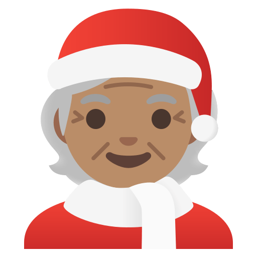 Mx Claus: medium skin tone — Google