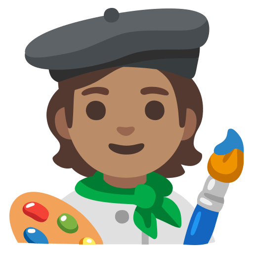 artist: medium skin tone — Google