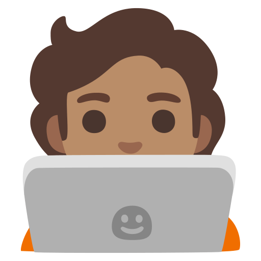 technologist: medium skin tone — Google