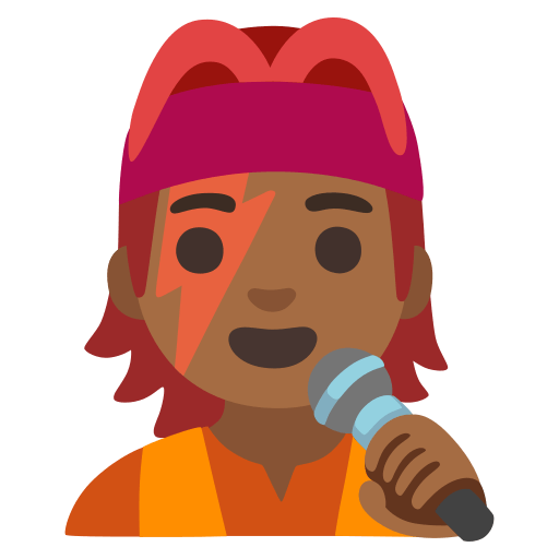 singer: medium-dark skin tone — Google