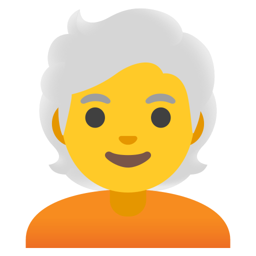 person: white hair — Google