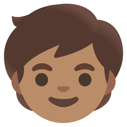 child: medium skin tone — Google