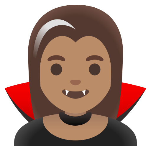 woman vampire: medium skin tone — Google