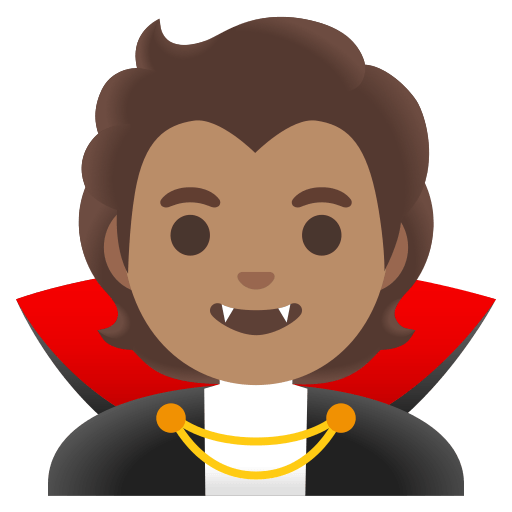 vampire: medium skin tone — Google