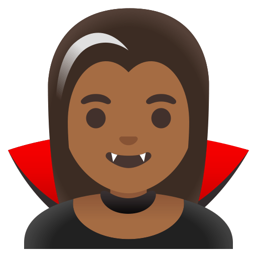 woman vampire: medium-dark skin tone — Google