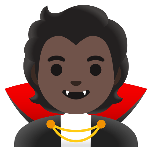 vampire: dark skin tone — Google