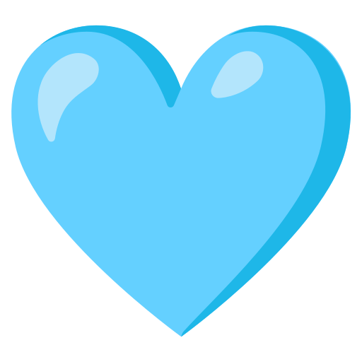 Light Blue Heart, the design in this release