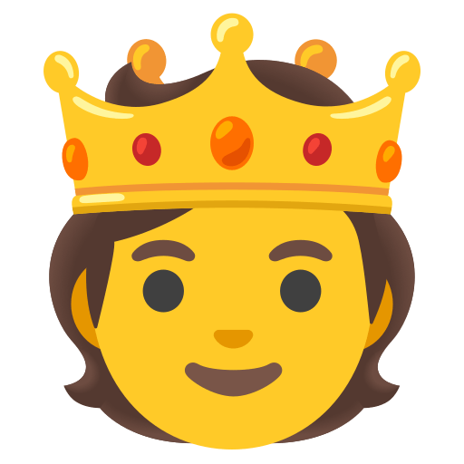 Person with Crown, the design in this release