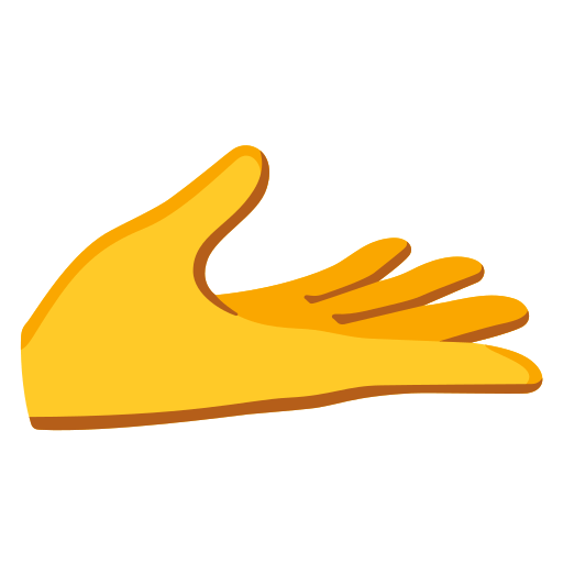 Palm up Hand, the design in this release