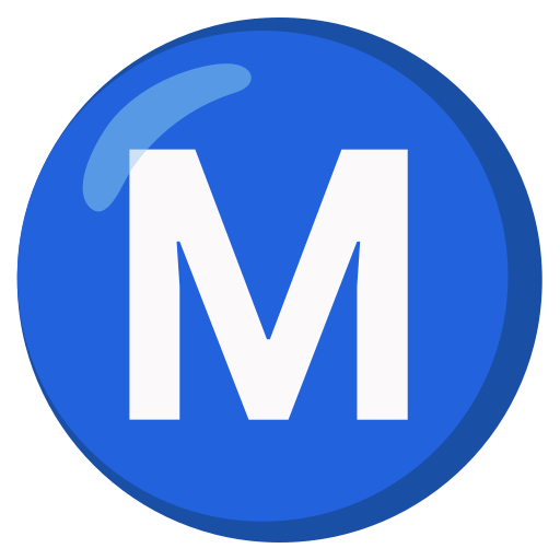 circled M — Google