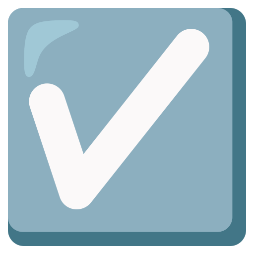 check box with check — Google