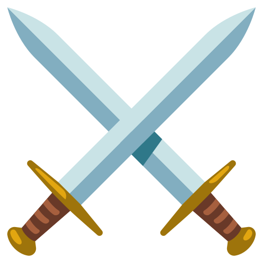 crossed swords — Google