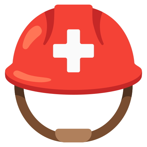 rescue worker’s helmet — Google