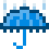 Umbrella with Rain Drops, the previous design