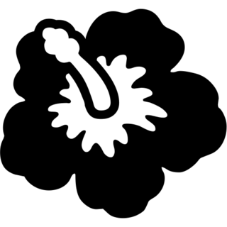 Hibiscus as drawn by Google in Android 4.3