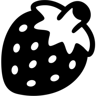 Strawberry as drawn by Google in Android 4.3