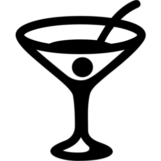 Cocktail Glass, the previous design