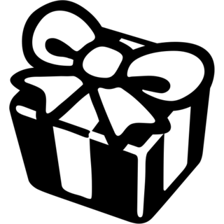 Wrapped Gift as drawn by Google in Android 4.3