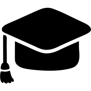Graduation Cap as drawn by Google in Android 4.3
