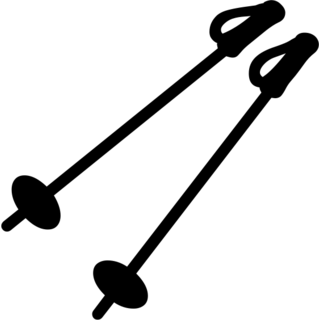 Skis as drawn by Google in Android 4.3