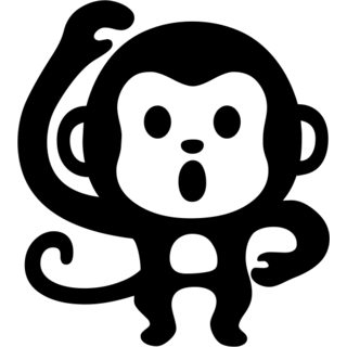 Monkey as drawn by Google in Android 4.3
