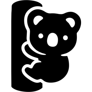 Koala as drawn by Google in Android 4.3