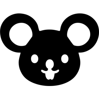 Tête De Souris as drawn by Google in Android 4.3