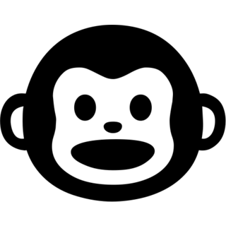 Monkey Face as drawn by Google in Android 4.3