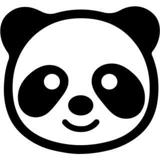 熊猫 as drawn by Google in Android 4.3