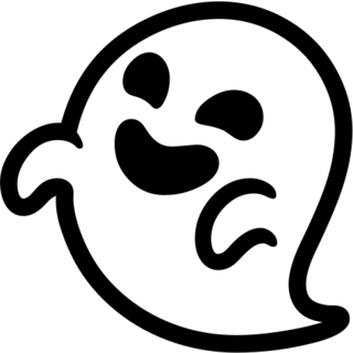 Ghost as drawn by Google in Android 4.3