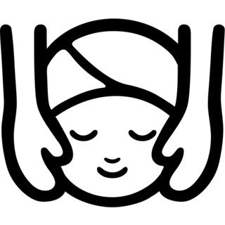 Person Getting Massage, the previous design