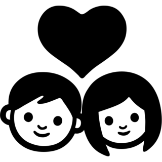Couple with Heart, the previous design