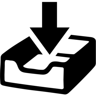 Inbox Tray, the previous design