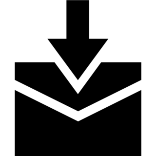 Envelope with Arrow as drawn by Google in Android 4.3