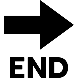 END Arrow as drawn by Google in Android 4.3