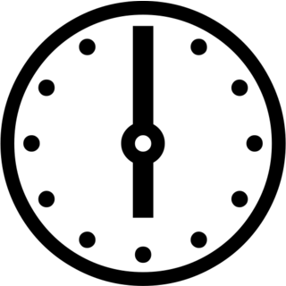 Six O’clock as drawn by Google in Android 4.3