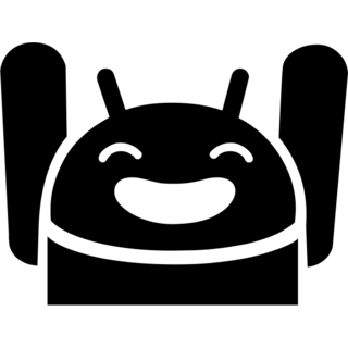 Zwei Erhobene Handflächen as drawn by Google in Android 4.3