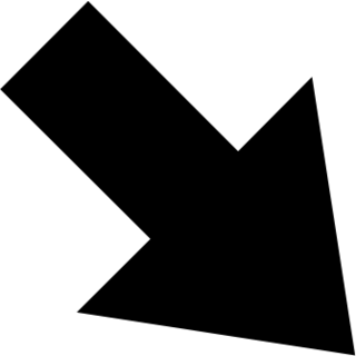 Down-Right Arrow as drawn by Google in Android 4.3